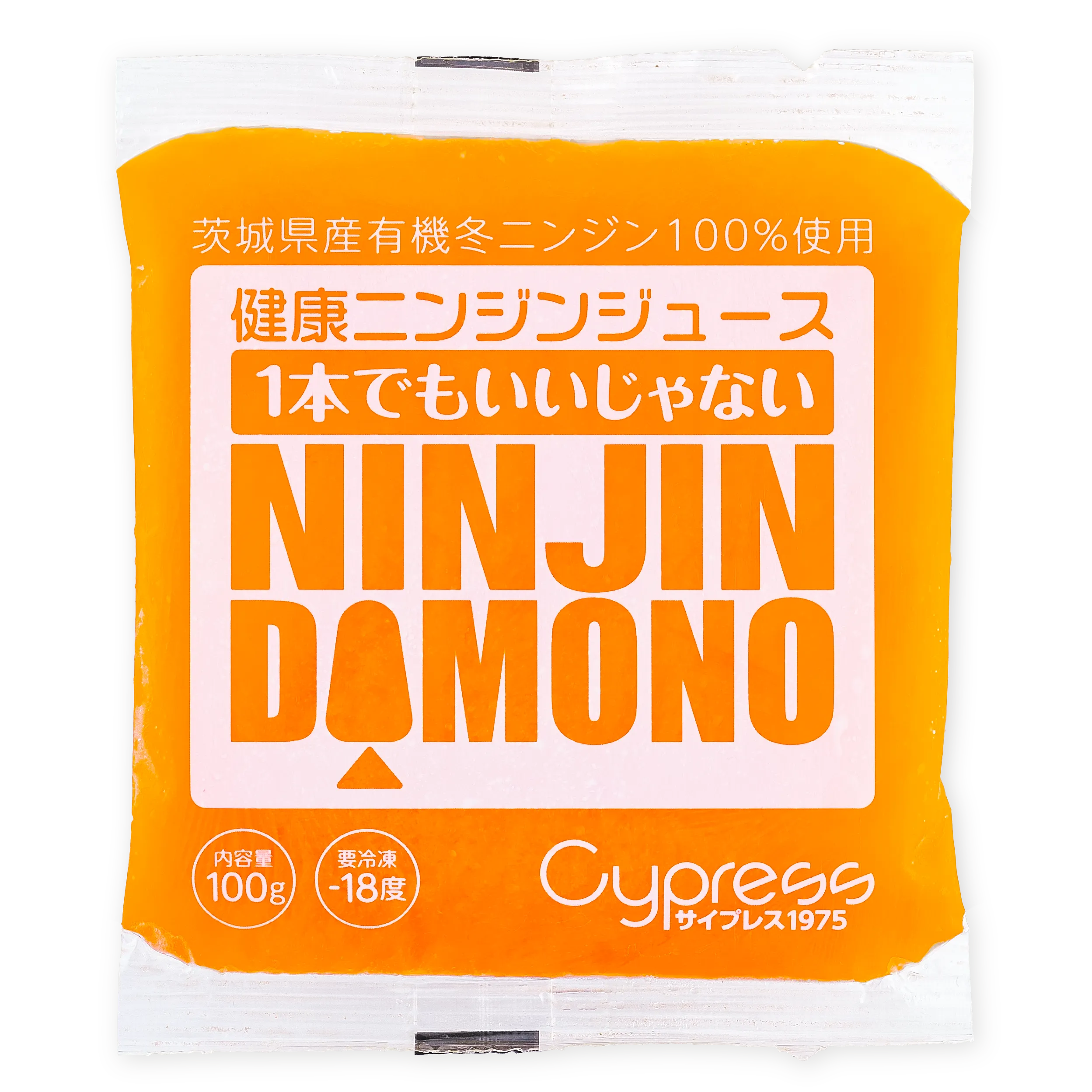 健康ニンジンニュース 1本でもいいじゃない NINJIN DAMONO 商品写真